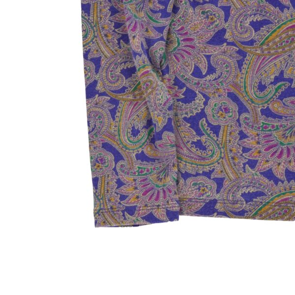 T shirt manches longues femme violet Polo Ralph Lauren Motif a motifs Col Rond