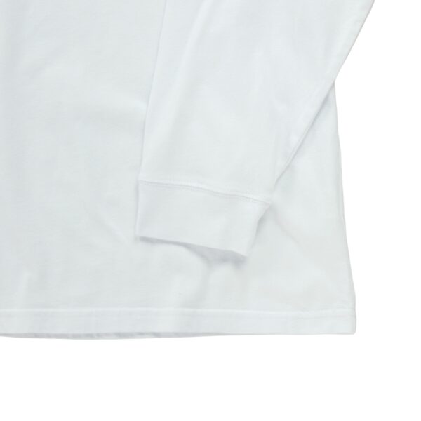 T shirt manches longues homme blanc Stussy Motif imprime Col Rond