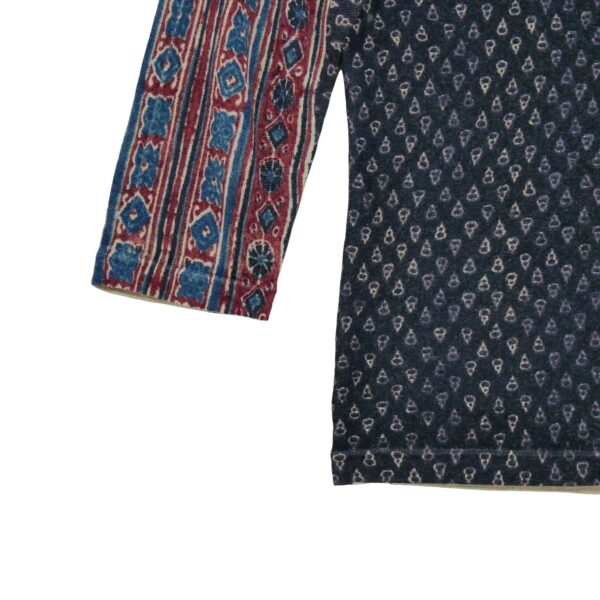T shirt manches longues homme marine Polo Ralph Lauren Motif a motifs Col Rond