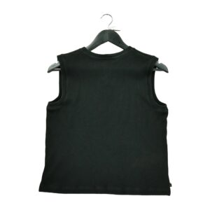 T shirt sans manches femme noir Polo Ralph Lauren Col V