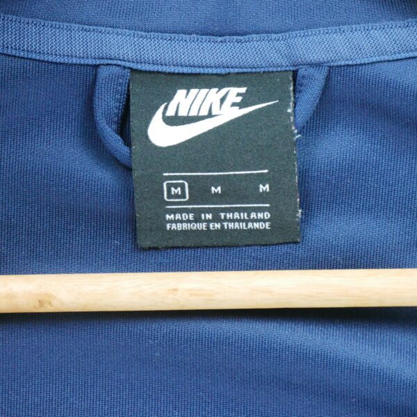 Veste de survetements homme manches longues blanc Nike Col Montant