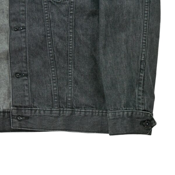 Veste en jean femme manches longues noir Stussy Motif en jeans Col Revert
