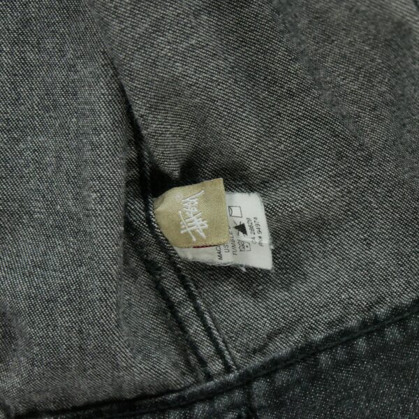 Veste en jean femme manches longues noir Stussy Motif en jeans Col Revert