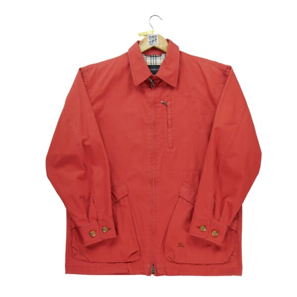 Veste legeres homme manches longues orange Burberry Col Revert