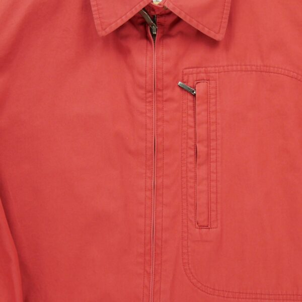 Veste legeres homme manches longues orange Burberry Col Revert