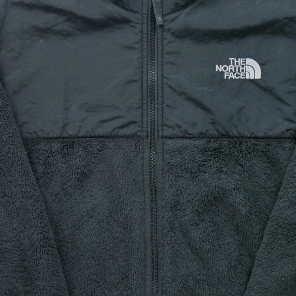 Veste polaires enfant manches longues noir The North Face Col Montant
