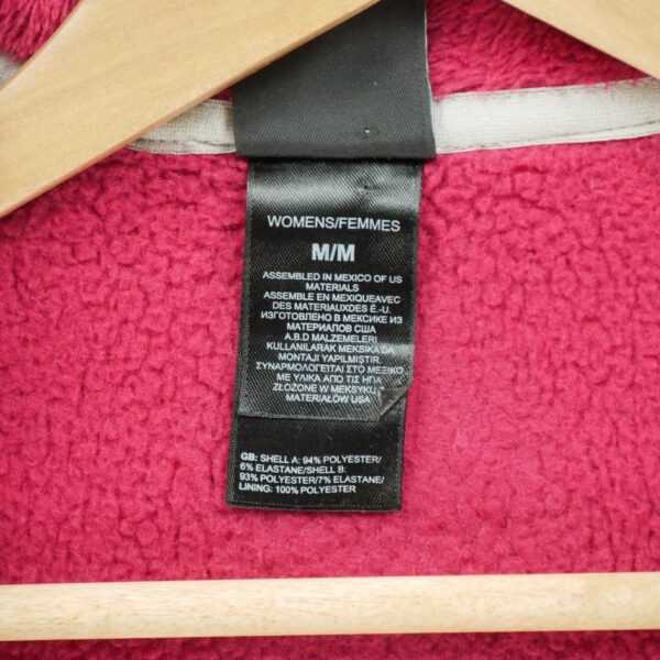 Veste polaires femme manches longues rose The North Face Col Montant