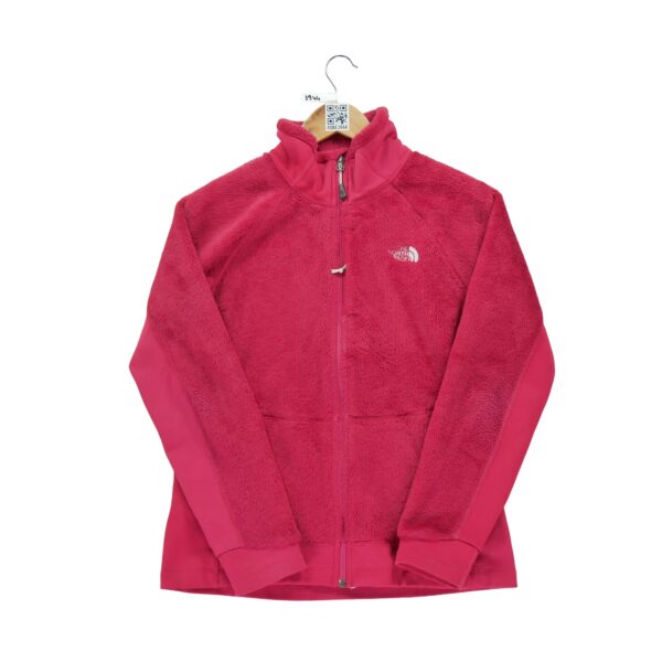 Veste polaires femme manches longues rose The North Face Col Montant