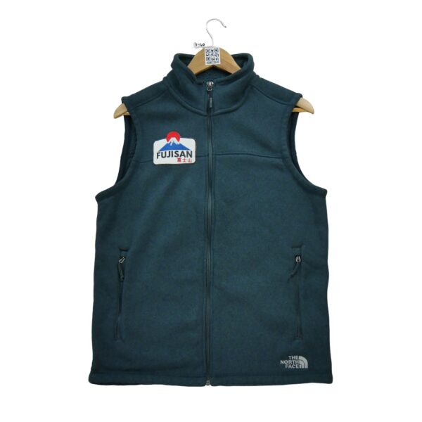 Veste polaires homme sans manches marine The North Face Col Montant