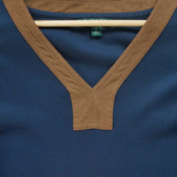 T-shirt manches longues Femme  Marine – Image 4