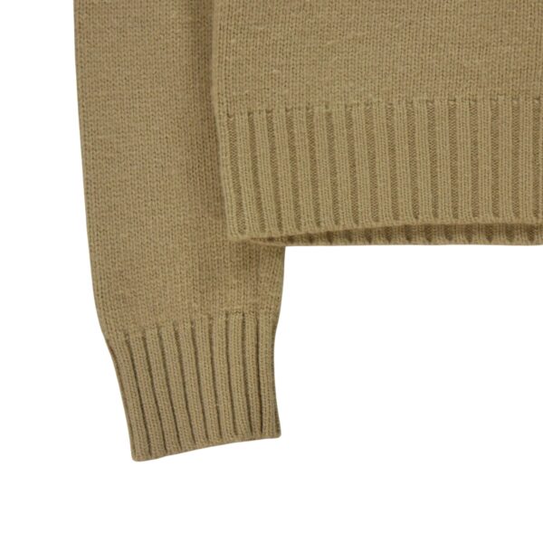 Pull Femme  Laine et Cachemire Beige – Image 3