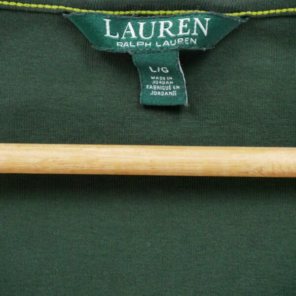 T-shirt manches longues Femme  Vert – Image 4