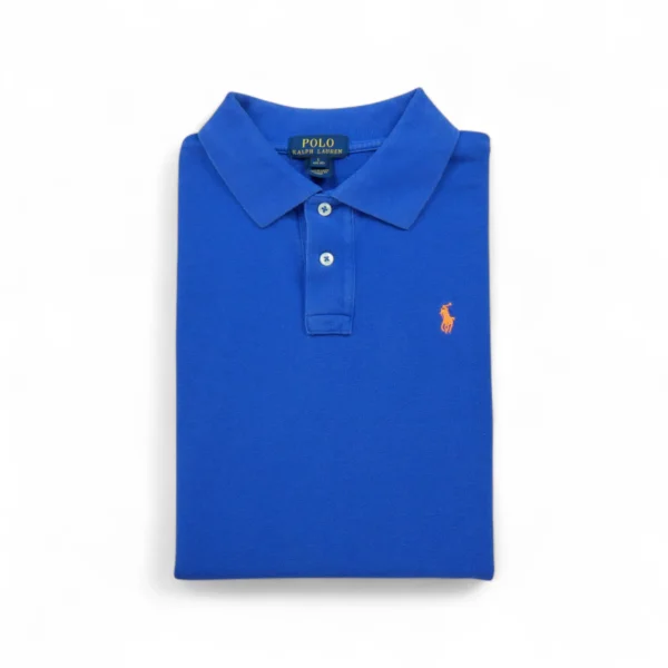 Polo manches courtes Homme  Bleu
