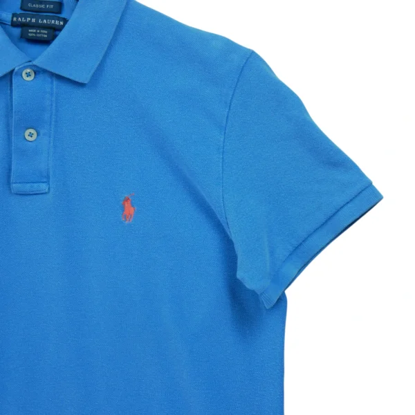 Polo manches courtes Femme  Bleu – Image 4