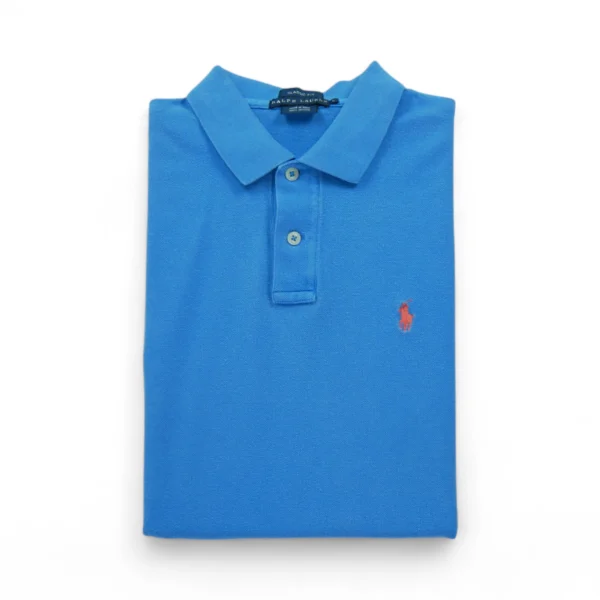 Polo manches courtes Femme  Bleu