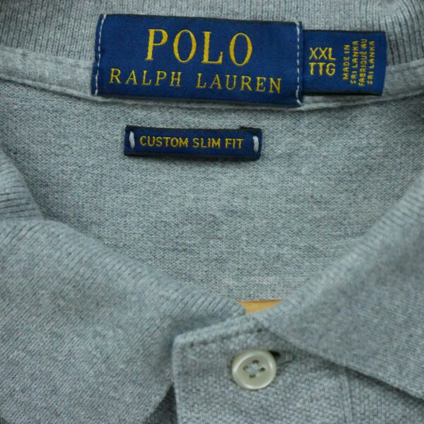 Polo manches courtes Homme  Gris – Image 8
