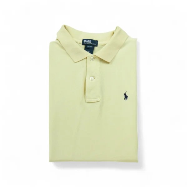 Polo manches courtes Homme  Jaune
