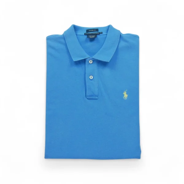 Polo manches courtes Femme  Bleu clair