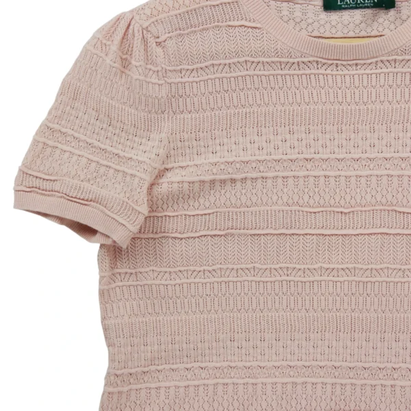 T-shirt manches courtes Femme  Rose – Image 3