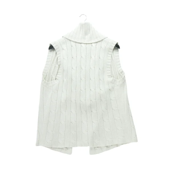 Gilet Femme 100% soie Blanc – Image 2