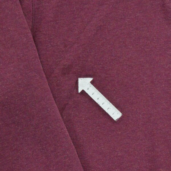 Pull Homme  demi-zippé Bordeaux – Image 6