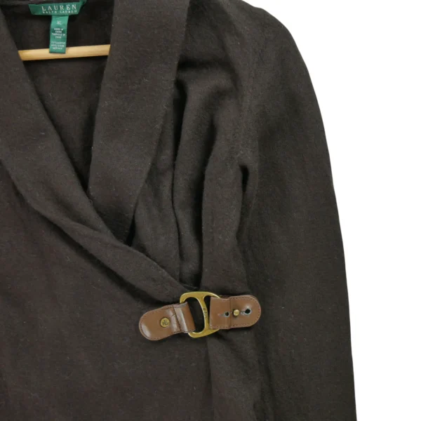 Robe Femme en laine Marron – Image 3