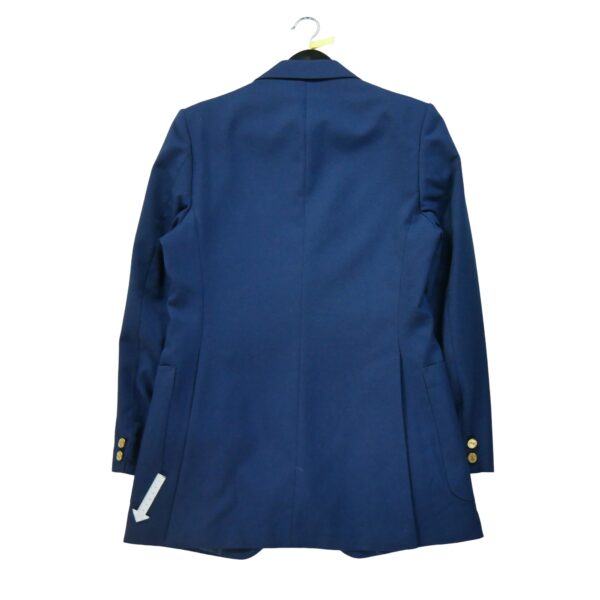 Blazer femme manches longues marine Yves Saint Laurent Col Revert