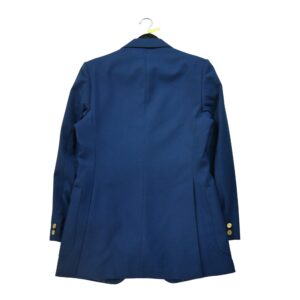 Blazer femme manches longues marine Yves Saint Laurent Col Revert