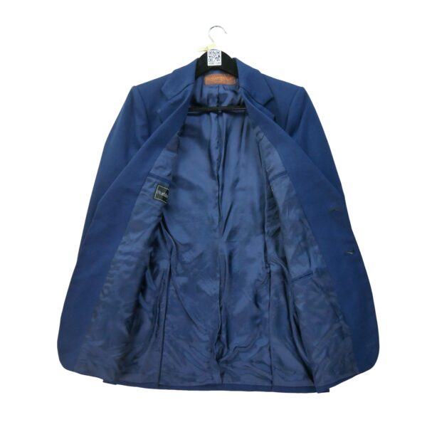 Blazer femme manches longues marine Yves Saint Laurent Col Revert