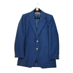 Blazer femme manches longues marine Yves Saint Laurent Col Revert