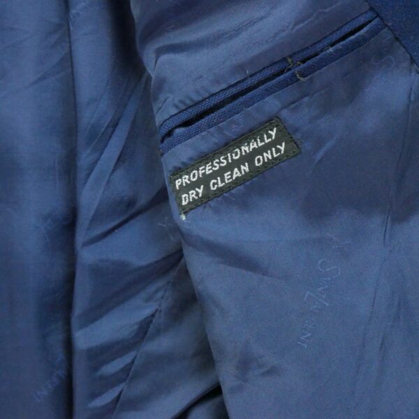 Blazer femme manches longues marine Yves Saint Laurent Col Revert