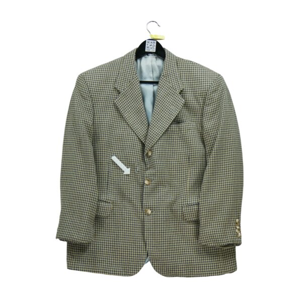Blazer homme manches longues beige Aquascutum Motif a carreaux Col Revert
