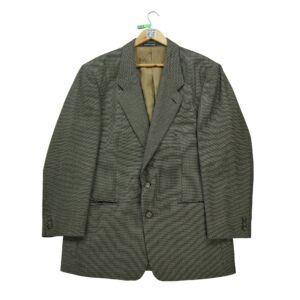 Blazer homme manches longues beige Yves Saint Laurent Motif a motifs Col Officier