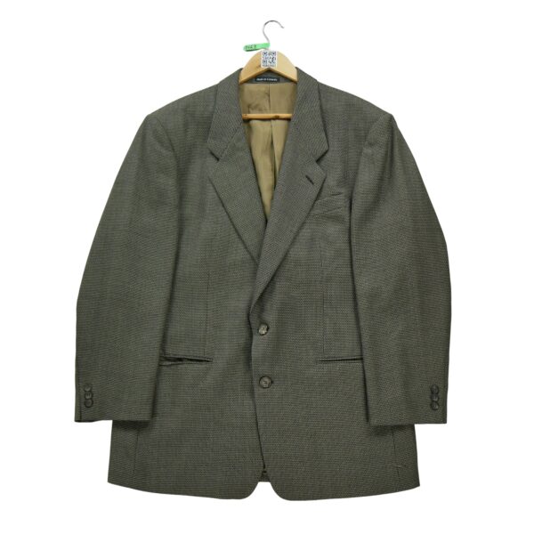 Blazer homme manches longues beige Yves Saint Laurent Motif a motifs Col Officier