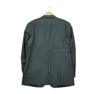 Blazer homme manches longues gris Burberry Motif a carreaux Col Officier