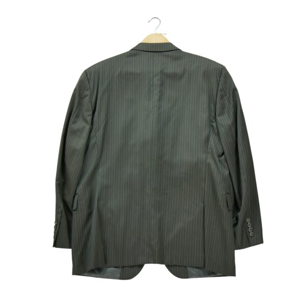 Blazer homme manches longues gris Burberry Motif a rayures Col Officier