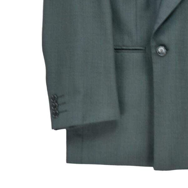 Blazer homme manches longues gris Yves Saint Laurent Motif a rayures Col Revert