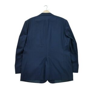 Blazer homme manches longues marine Burberry Col Officier