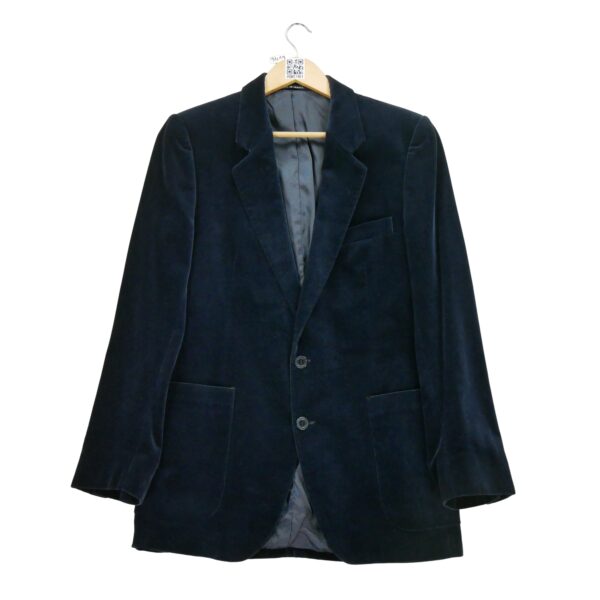 Blazer homme manches longues marine Yves Saint Laurent Col Officier