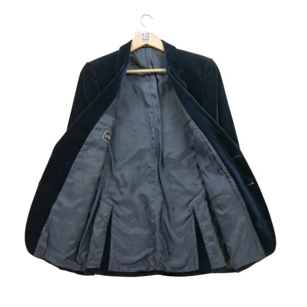 Blazer homme manches longues marine Yves Saint Laurent Col Officier