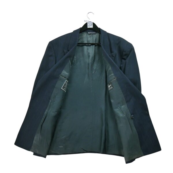 Blazer homme manches longues noir Dior Motif a rayures Col Revert
