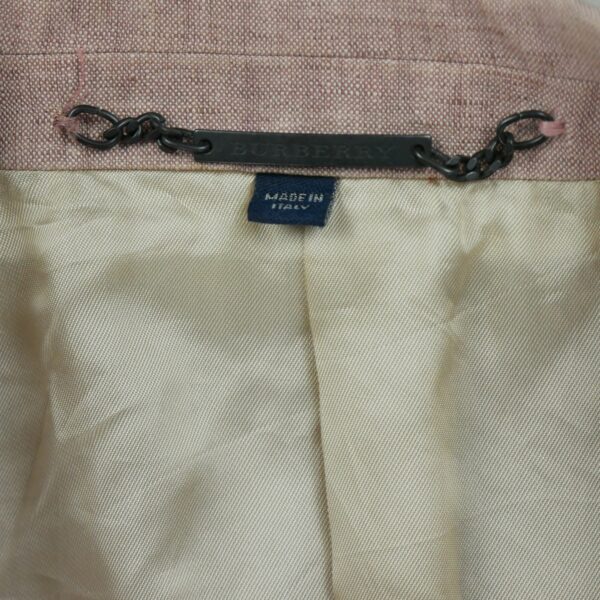 Blazer homme manches longues rose Burberry Col Revert