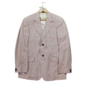 Blazer homme manches longues rose Burberry Col Revert