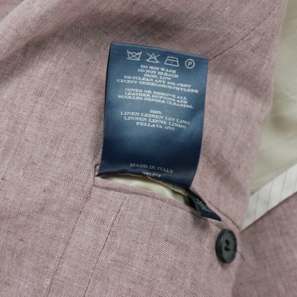 Blazer homme manches longues rose Burberry Col Revert