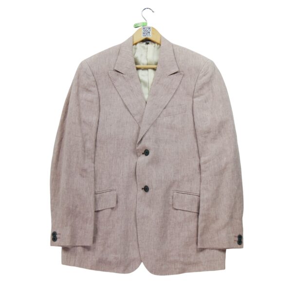 Blazer homme manches longues rose Burberry Col Revert