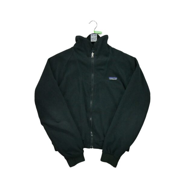 Blouson femme manches longues noir Patagonia Col Montant