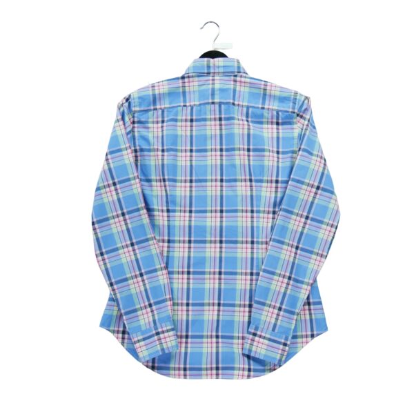 Chemise classiques femme manches longues bleu clair Polo Ralph Lauren Motif a rayures