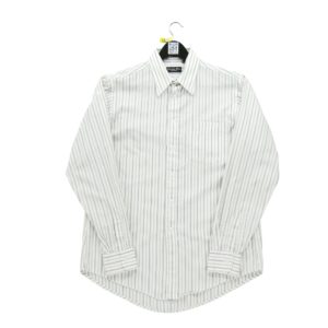 Chemise classiques homme manches longues blanc Dior Motif a rayures