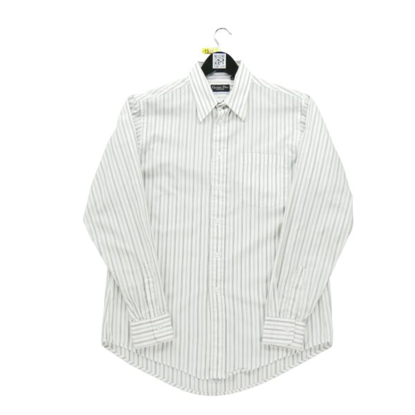 Chemise classiques homme manches longues blanc Dior Motif a rayures