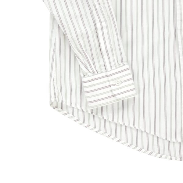 Chemise classiques homme manches longues blanc Dior Motif a rayures